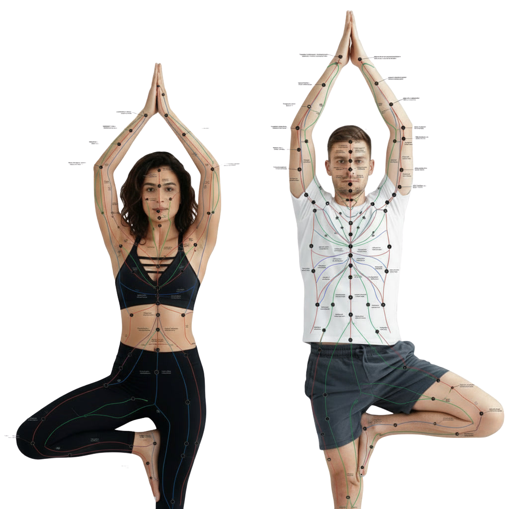 A acupunturista Yasmin Araujo em consulta